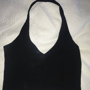 EXPRESS Halter Crop Top